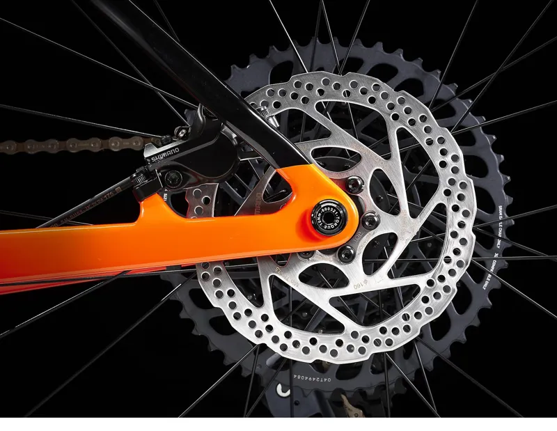 Trek Procaliber 9.7 29 Mountain Bike in Roarange/Deep Smoke-3